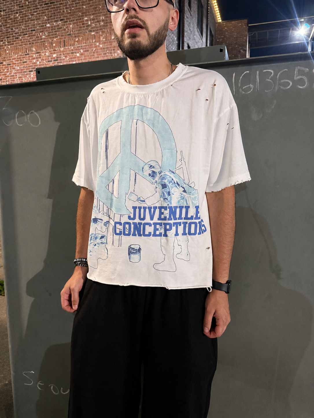 PEACE BRINGS WAR TEE