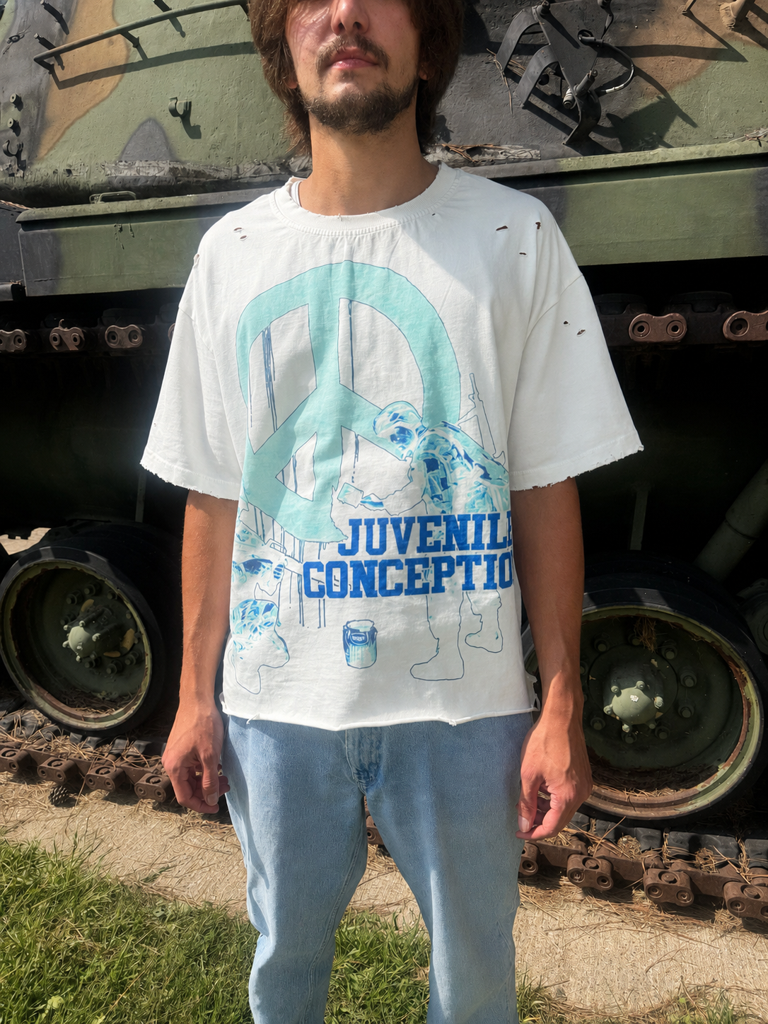 PEACE BRINGS WAR TEE
