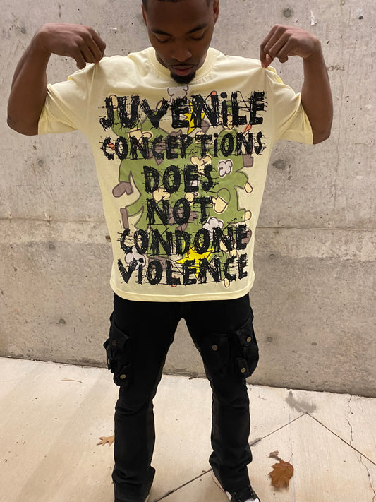 "ANTI-VIOLENCE" Short Sleeve T-Shirt