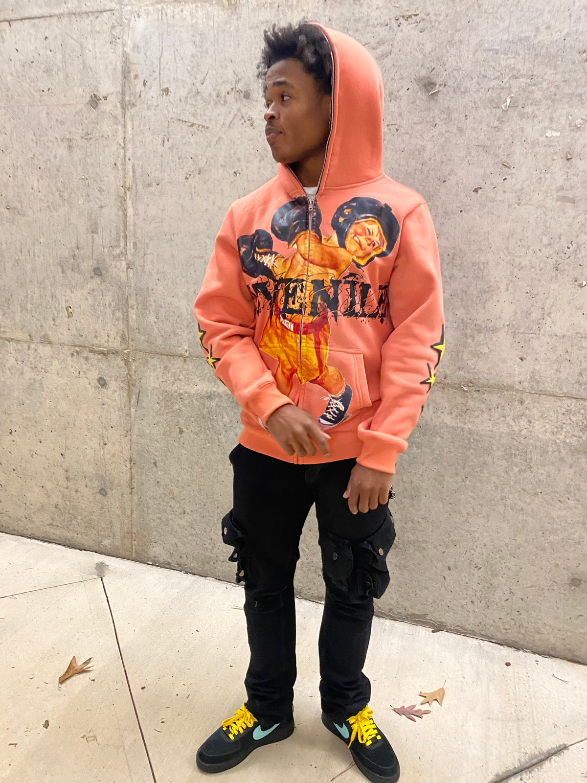 "KNOCKOUT" Zip-Up Jacket